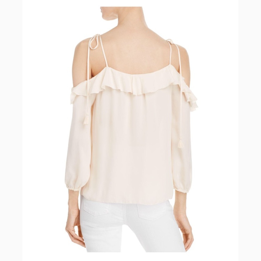 🆕✨Joie Eukene Ruffle Cold Shoulder Blouse - Picture 2 of 6